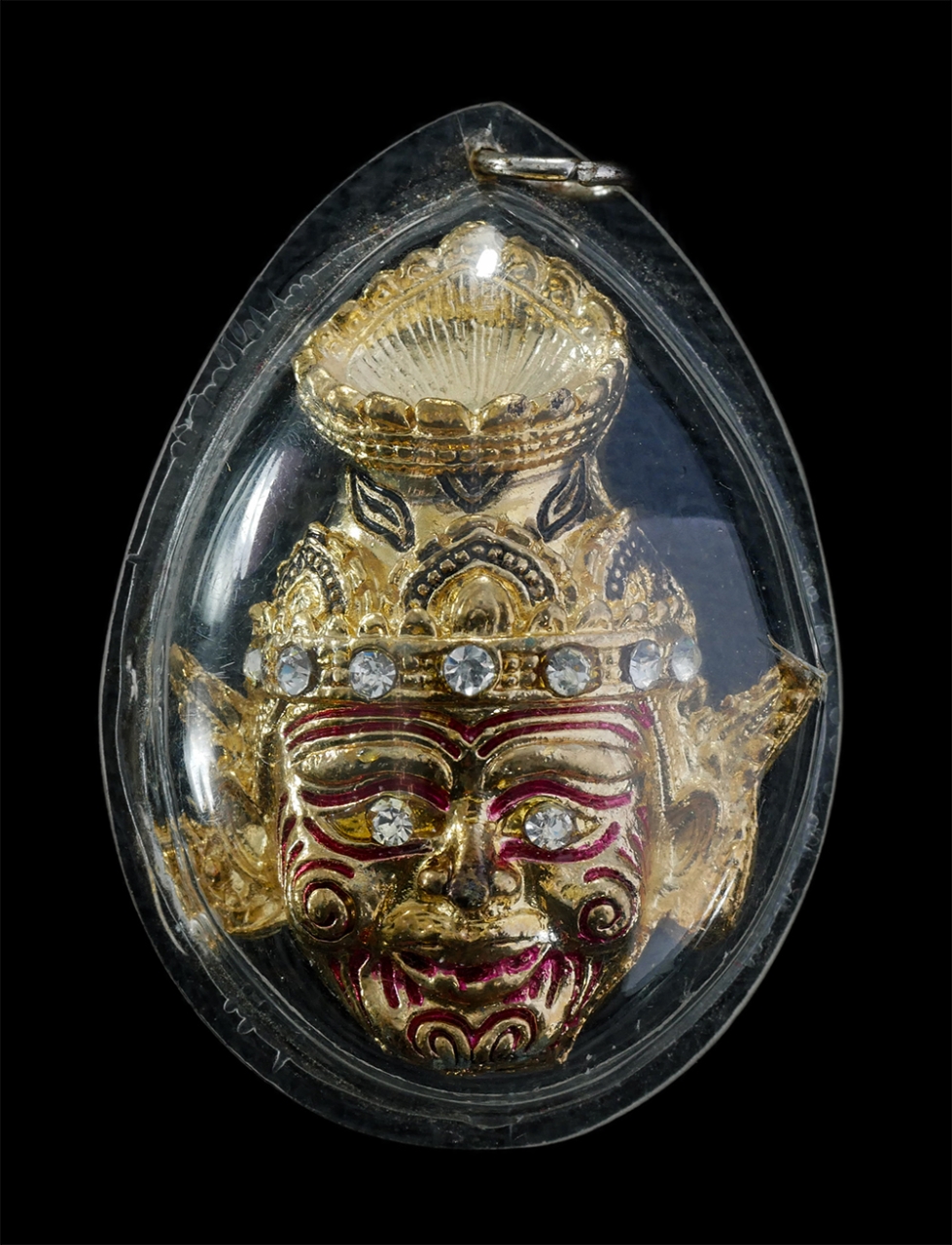 21Jul24 (5)p.jpg - เศียรปู่ฤษี หลวงปู่หงษ์ พรหมปัญโญ แห่งสุสานทุ่งมน วัดเพชรบุรี อ.ปราสาท จ.สุรินทร์ เกจิมากเมตตาแห่งเมืองสุรินทร์ ปี2550 เนื้อกะไหล่ทองลงยา พระเก่าสวย  | https://kamulet.in.th